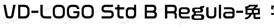 VD-LOGO Std B Regula字体转换